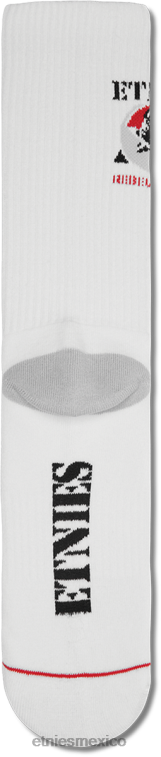 Calcetines deportivos blancos Rebel de Etnies LP80X830 Etnies blanco