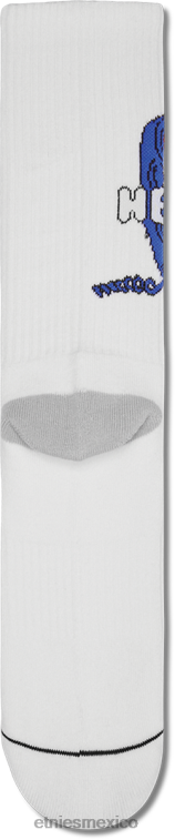 calcetín kink crew blanco etnies LP80X828 Etnies blanco