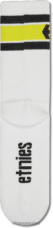 calcetín stencil blanco-negro etnies LP80X178 Etnies blanco negro