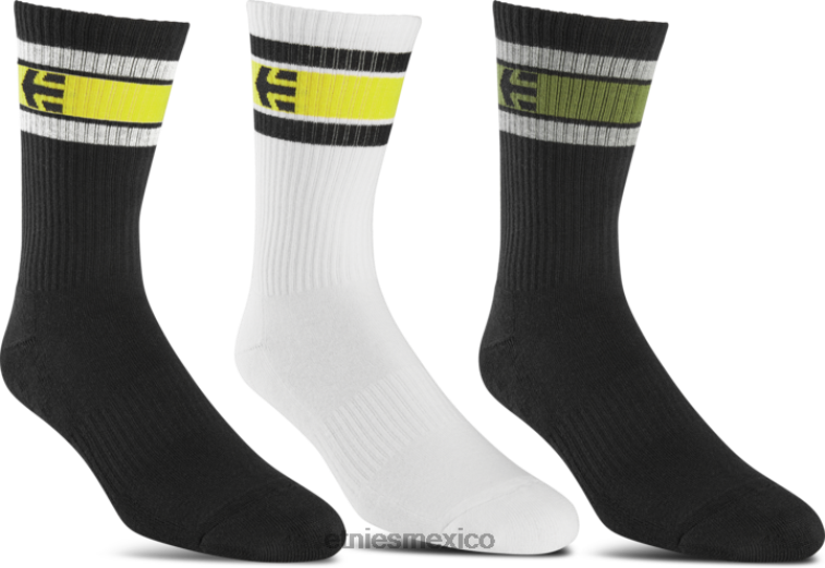 etnies calcetines con plantillas surtidas, paquete de 3 LP80X848 Etnies clasificado