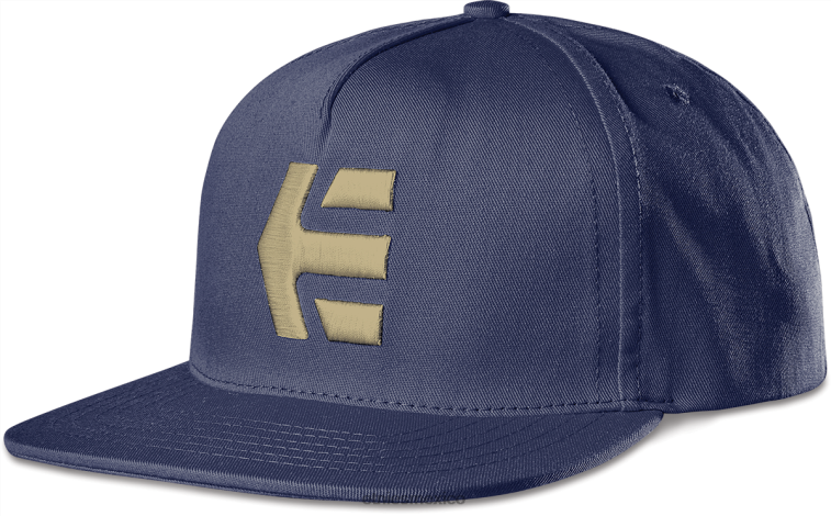 Gorra etnies icon snapback azul marino-dorado LP80X151 Etnies azul marino-dorado