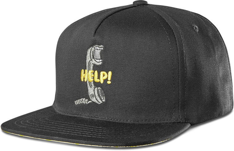 ayuda gorra snapback etnies negro LP80X829 Etnies negro