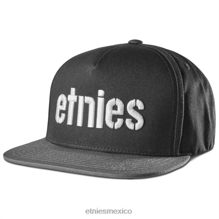 etnies corp snapback negro/gris LP80X259 Etnies Gris oscuro