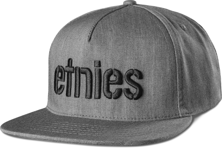 gorra snapback etnies carbón/brezo corp LP80X812 Etnies carbón/brezo