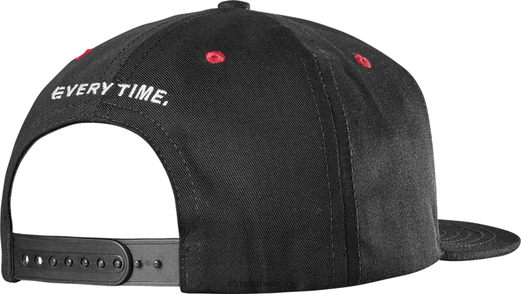 gorra snapback potro 45 negro etnies LP80X822 Etnies negro