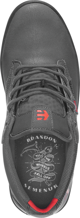 gris oscuro-negro rojo jameson mid crank brandon semenuk etnies LP80X36 Etnies gris oscuro-negro rojo
