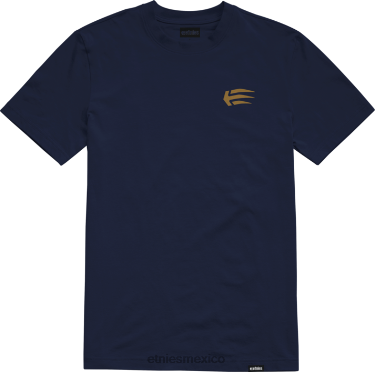 camiseta joslin azul marino-oro etnies LP80X108 Etnies azul marino-dorado