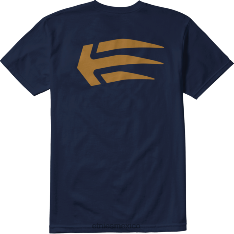 camiseta joslin azul marino-oro etnies LP80X108 Etnies azul marino-dorado