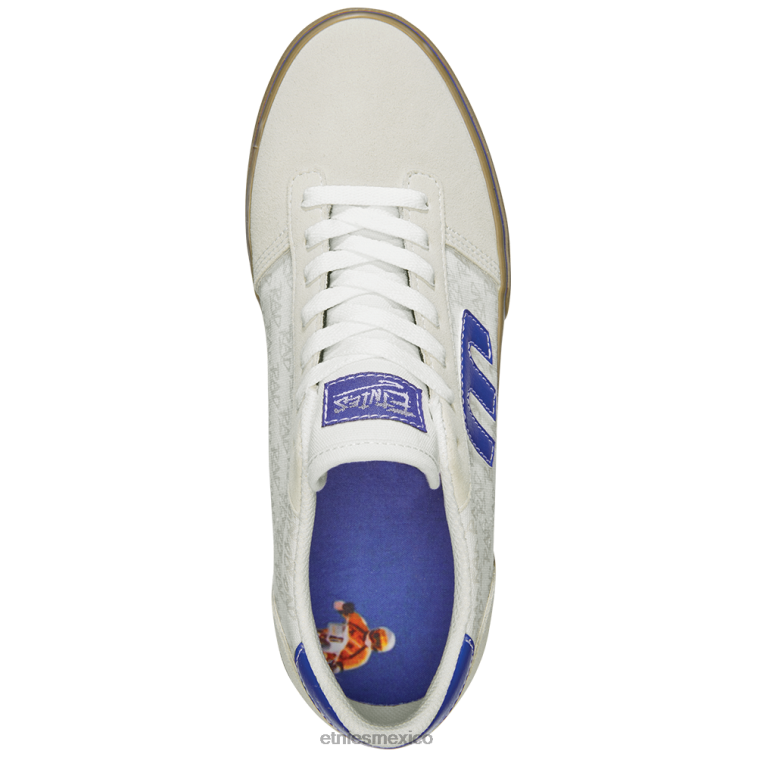 etnies calli vulc x rad blanco/azul/goma LP80X290 Etnies blanco/azul/goma