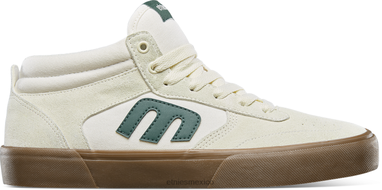 etnies blanco/verde hilera vulc mid LP80X680 Etnies blanco/verde/goma