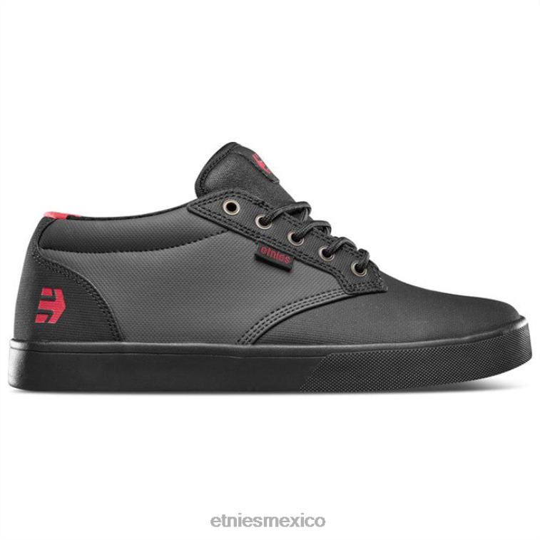 etnies jameson mid biela negro/gris oscuro/rojo LP80X491 Etnies negro/gris oscuro/rojo