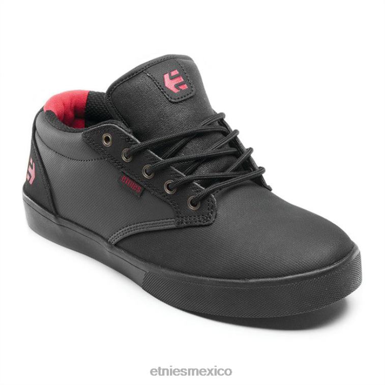etnies jameson mid biela negro/gris oscuro/rojo LP80X491 Etnies negro/gris oscuro/rojo