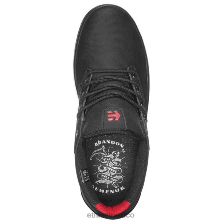 etnies jameson mid biela negro/gris oscuro/rojo LP80X491 Etnies negro/gris oscuro/rojo