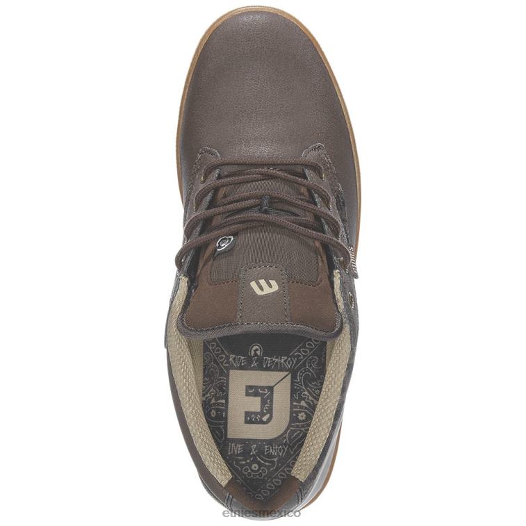 etnies jameson mid crank marrón/bronceado/goma LP80X473 Etnies marrón/bronceado/goma