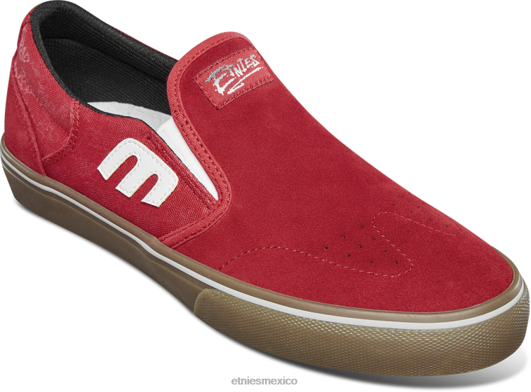 marana slip x rad etnies rojo/blanco LP80X721 Etnies rojo/blanco/goma