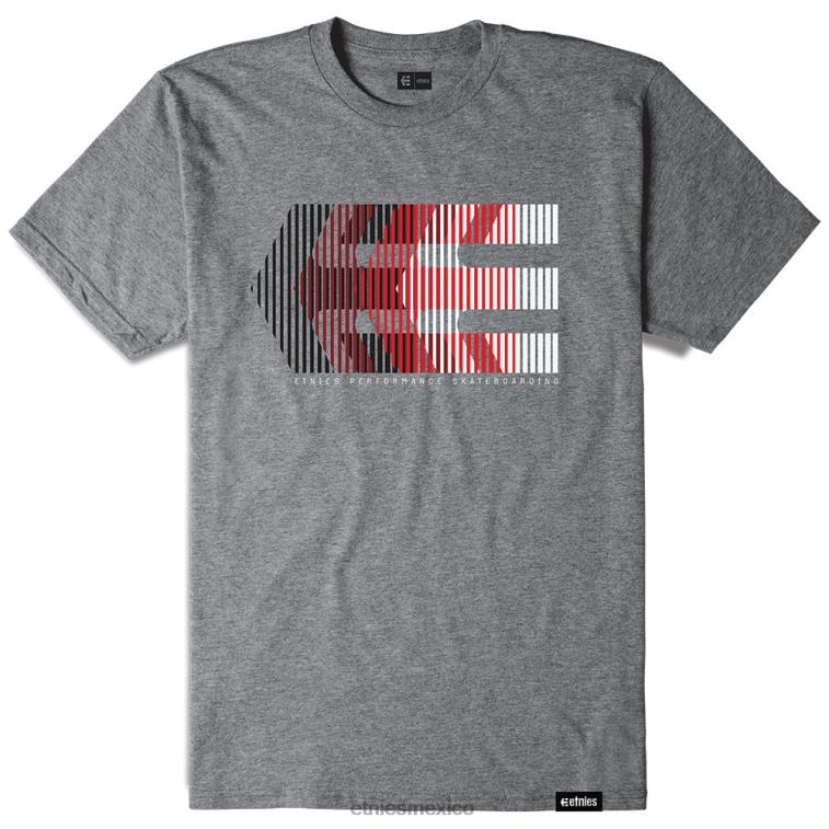 Camiseta etnies after burn gris/brezo LP80X386 Etnies gris/brezo