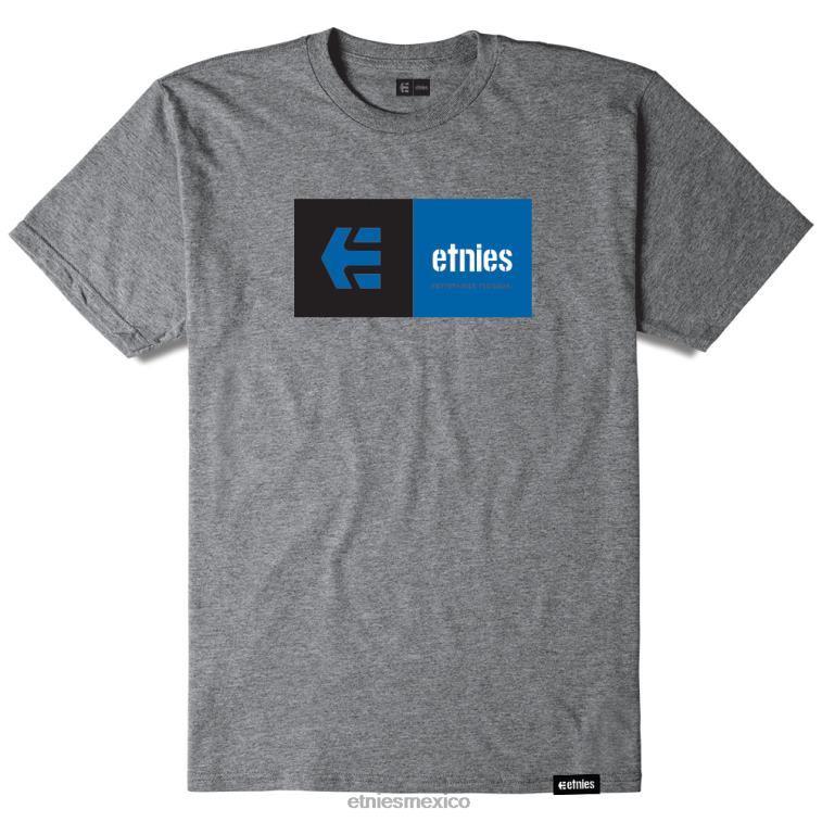 Camiseta etnies eblock gris/jaspeado LP80X476 Etnies gris/brezo