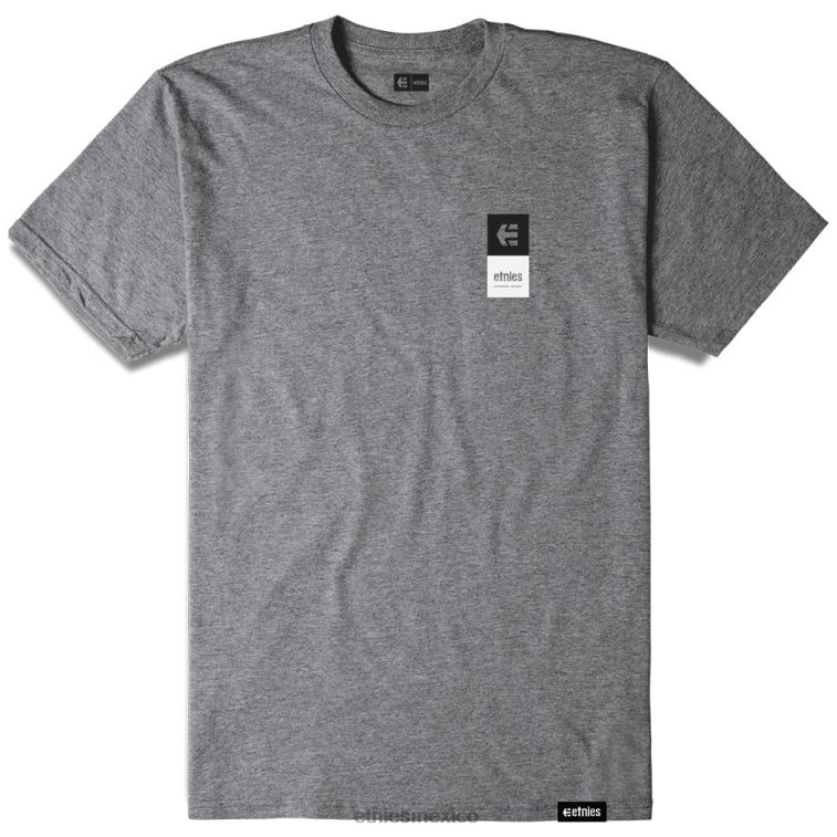 Camiseta etnies eblock stack gris/jaspeado LP80X404 Etnies gris/brezo