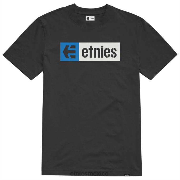 Camiseta etnies new box ss negro/blanco LP80X358 Etnies blanco negro