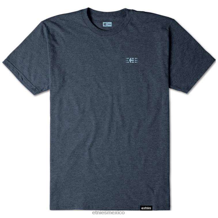 Camiseta etnies totem emb azul marino/brezo LP80X258 Etnies azul marino/brezo