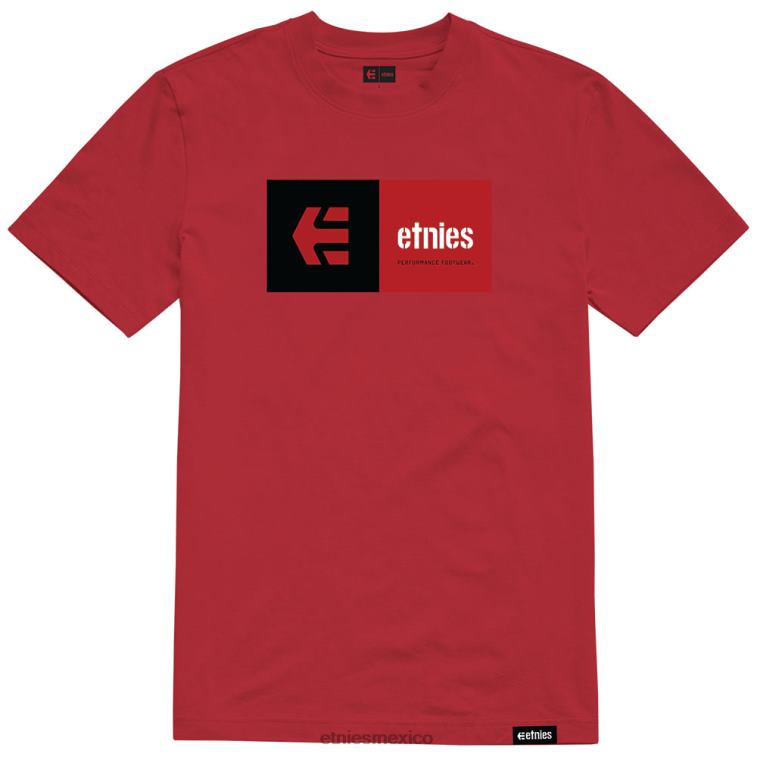 camiseta etnies eblock burdeos LP80X320 Etnies borgoña