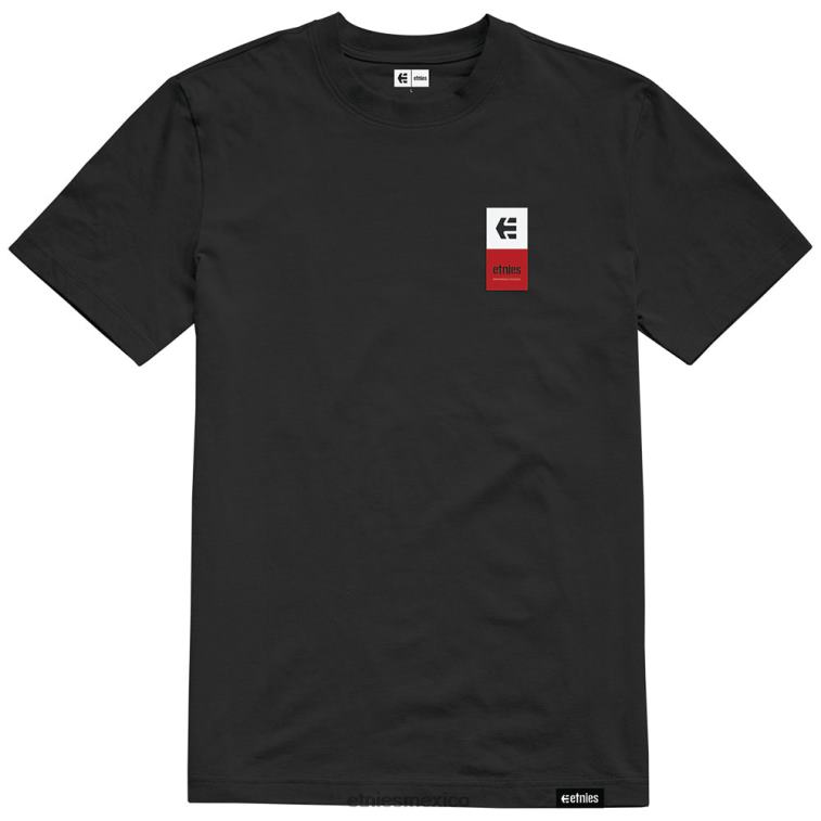camiseta etnies eblock stack negra LP80X379 Etnies negro