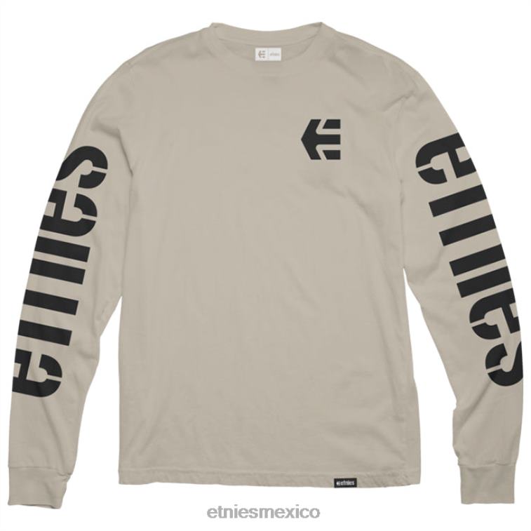 camiseta etnies icon ls natural LP80X482 Etnies natural