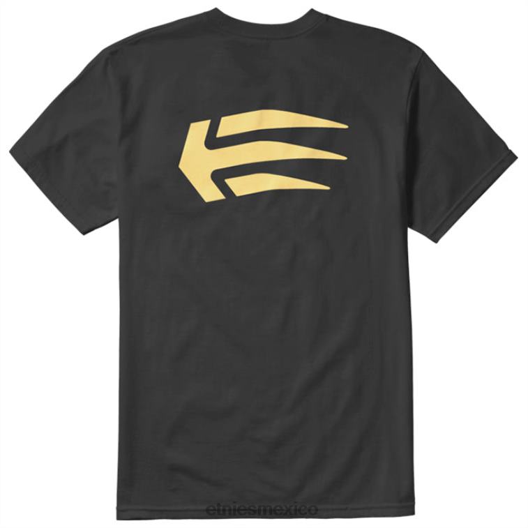 Camiseta etnies joslin ss negro/dorado LP80X365 Etnies oro negro
