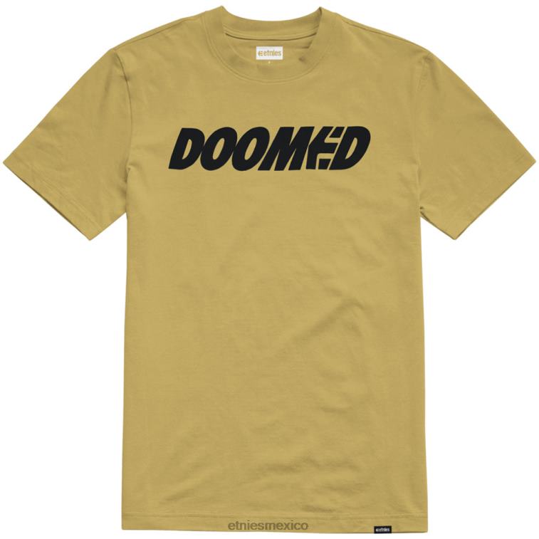camiseta etnies condenada mostaza LP80X470 Etnies mostaza