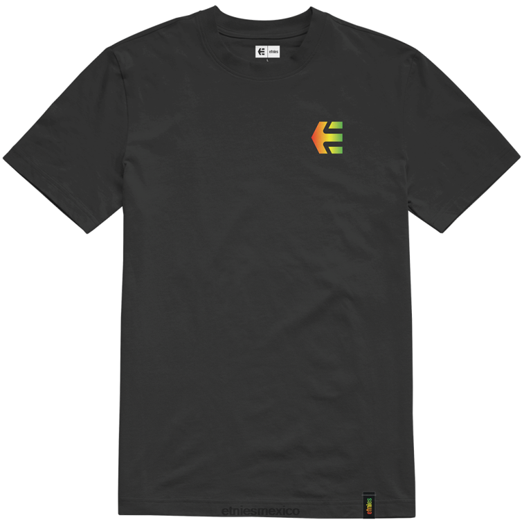 camiseta etnies grizzly flecha negra LP80X370 Etnies negro