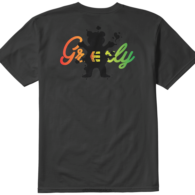camiseta etnies grizzly flecha negra LP80X370 Etnies negro
