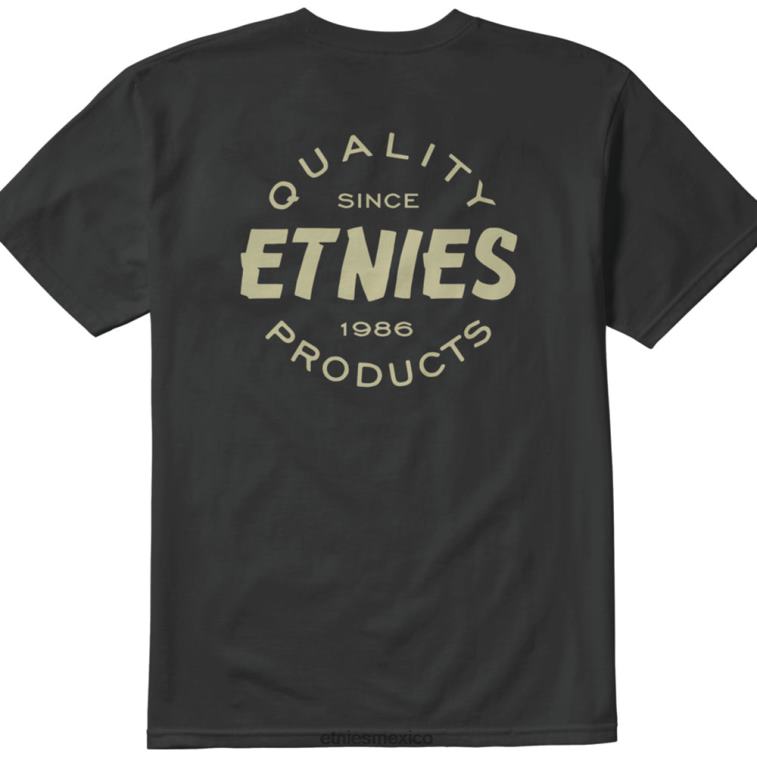 camiseta etnies nueva calidad negra LP80X416 Etnies negro