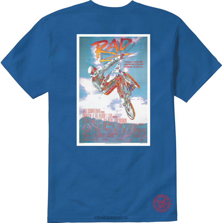 camiseta etnies rad poster royal LP80X360 Etnies real