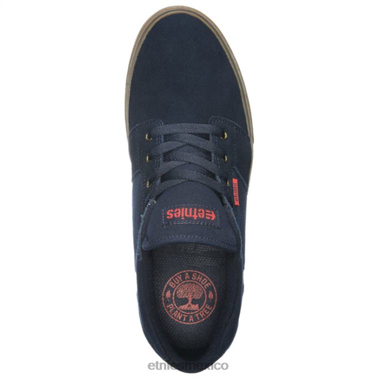 etnies barge ls azul marino/goma/oro LP80X279 Etnies azul marino/goma/oro
