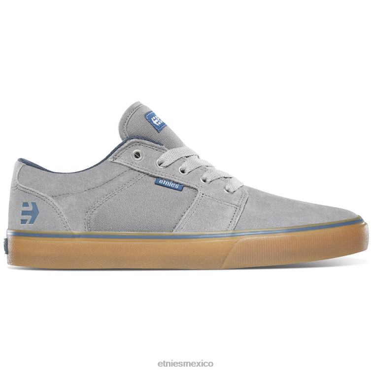 etnies barge ls gris/azul/goma LP80X211 Etnies gris/azul/goma