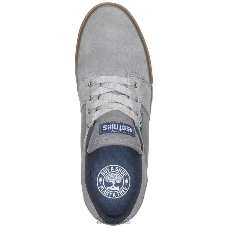 etnies barge ls gris/azul/goma LP80X211 Etnies gris/azul/goma