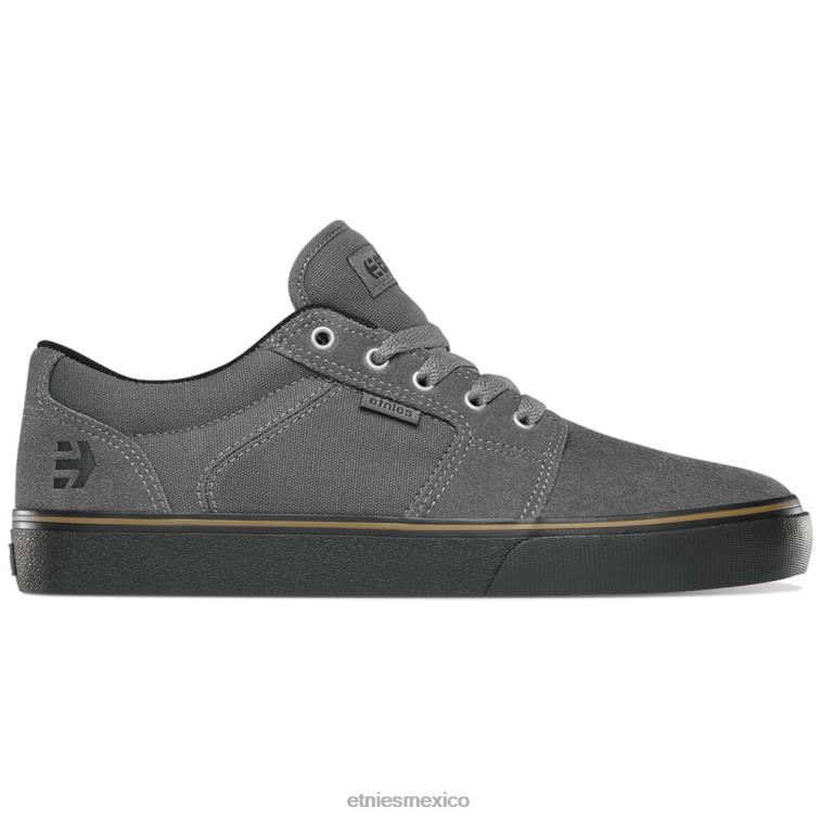 etnies barge ls gris oscuro/negro/goma LP80X208 Etnies gris oscuro/negro/goma