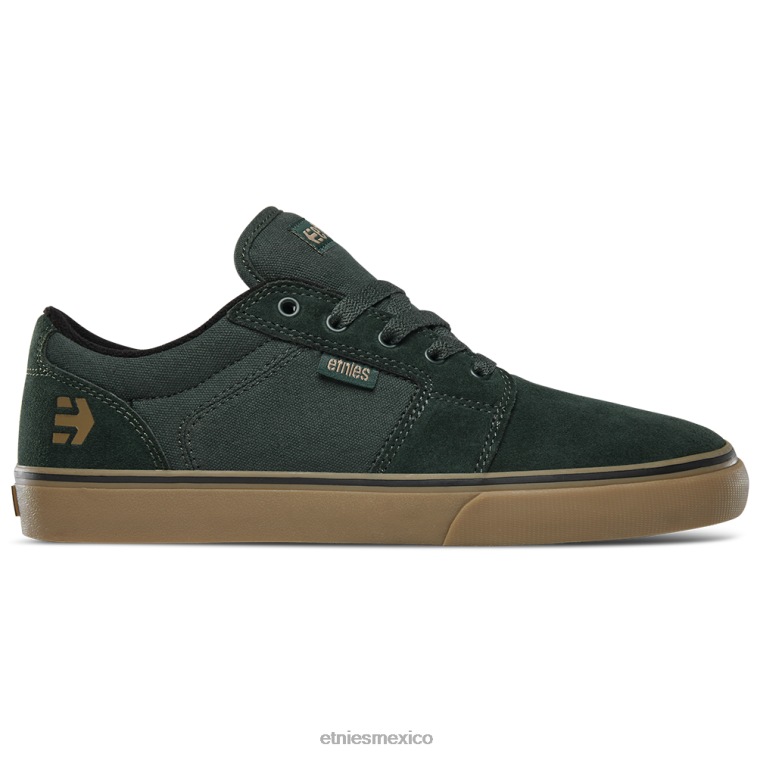 etnies barge ls verde/goma LP80X481 Etnies verde/goma