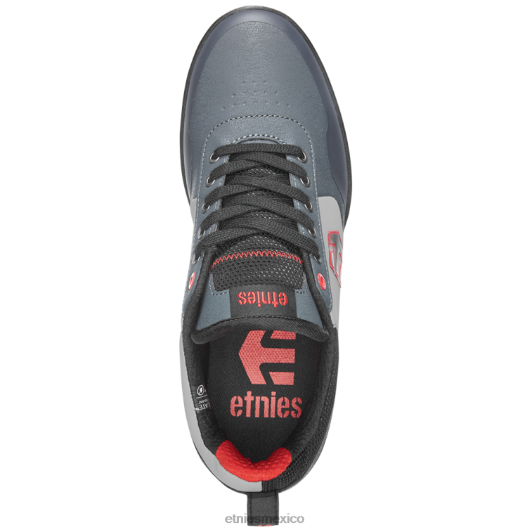 etnies culvert gris oscuro/gris/rojo LP80X452 Etnies gris oscuro/gris/rojo