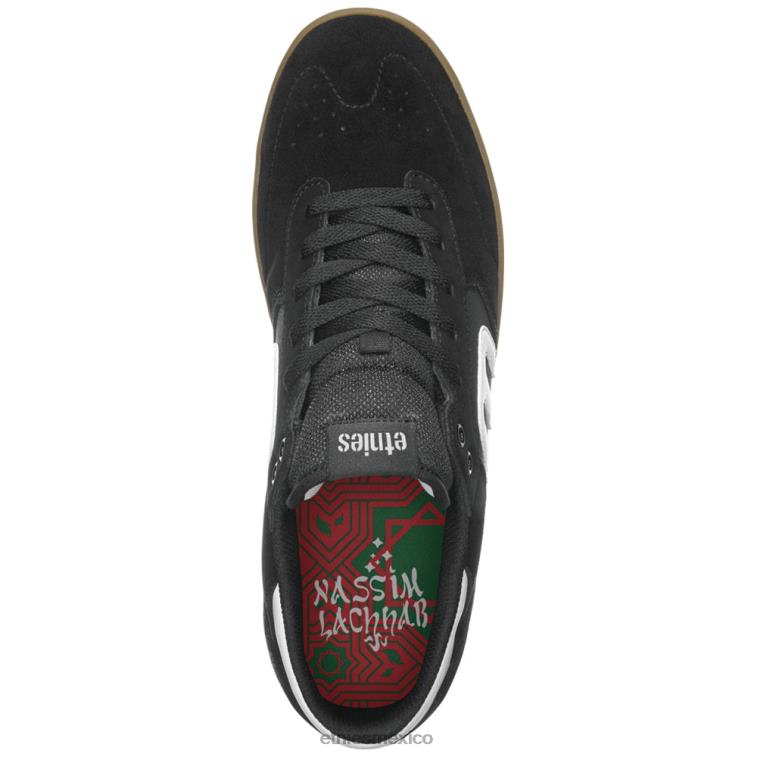 etnies rebajas hilera negro/goma/blanco LP80X229 Etnies negro/goma/blanco