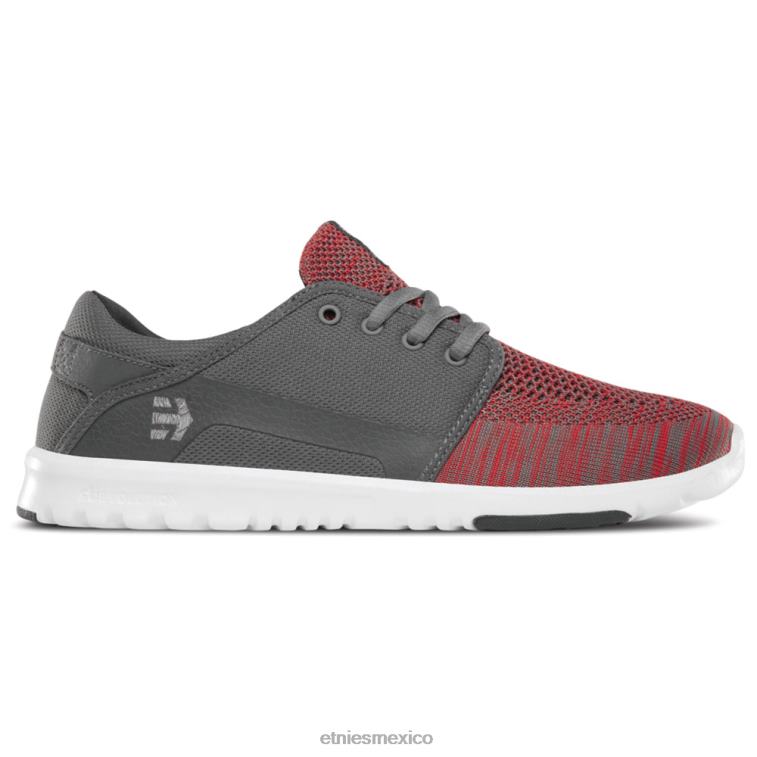 etnies scout yb gris oscuro/rojo LP80X434 Etnies gris oscuro/rojo