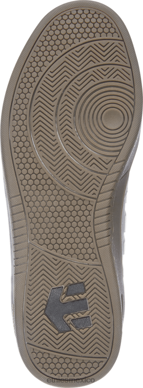 etnies en hileras de goma gris-blanca LP80X54 Etnies gris-blanco-goma