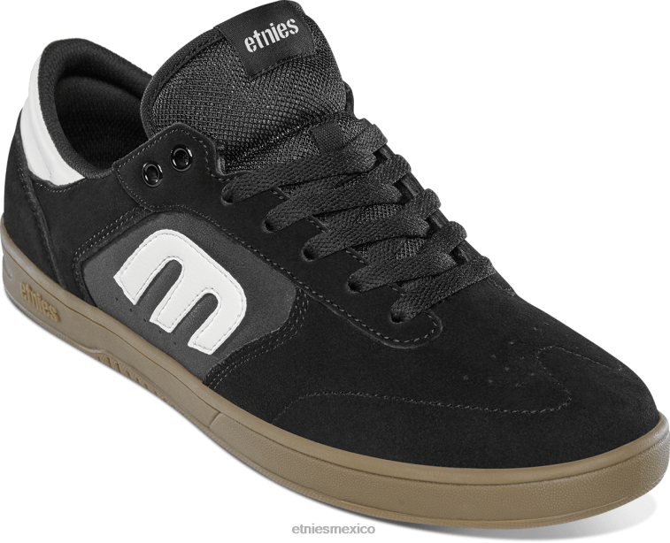 etnies negro-goma-blanco hilera nassim lachhab LP80X56 Etnies negro-goma-blanco