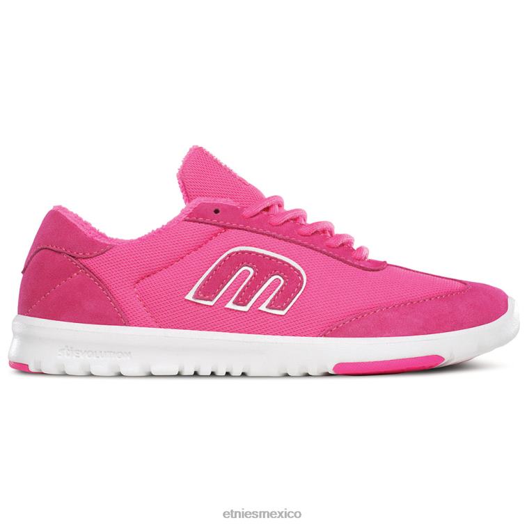 etnies mujer de corte bajo sc rosa/blanco LP80X415 Etnies rosa/blanco
