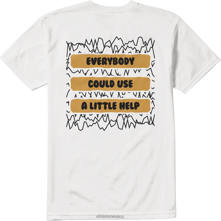Camiseta etnies kink bmx blanca LP80X776 Etnies blanco