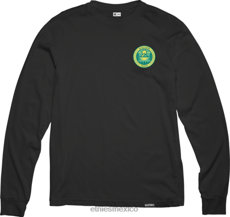Camiseta etnies negra jw outdoor l/s LP80X788 Etnies negro