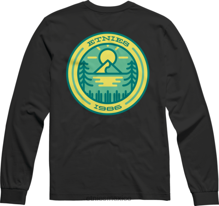 Camiseta etnies negra jw outdoor l/s LP80X788 Etnies negro