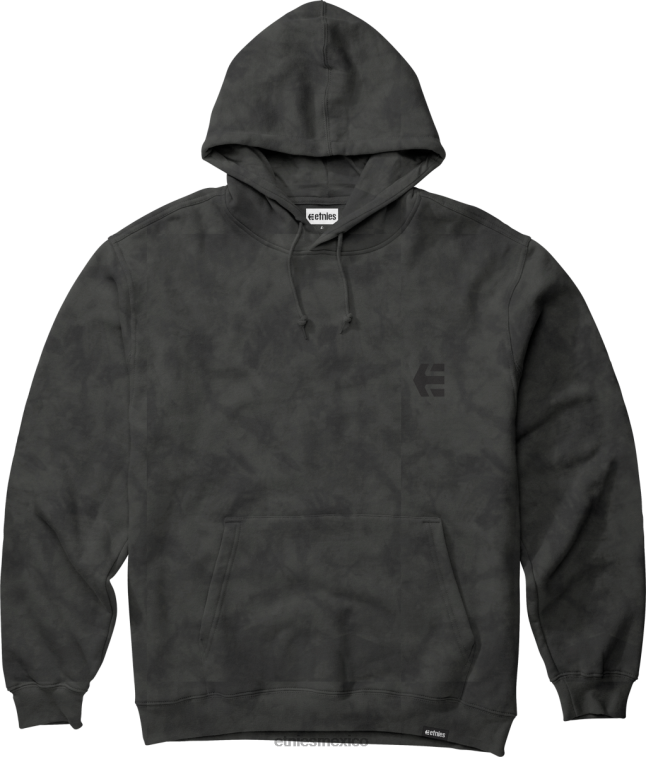 Jersey lavado con bordado del equipo etnies negro-negro LP80X95 Etnies negro Negro