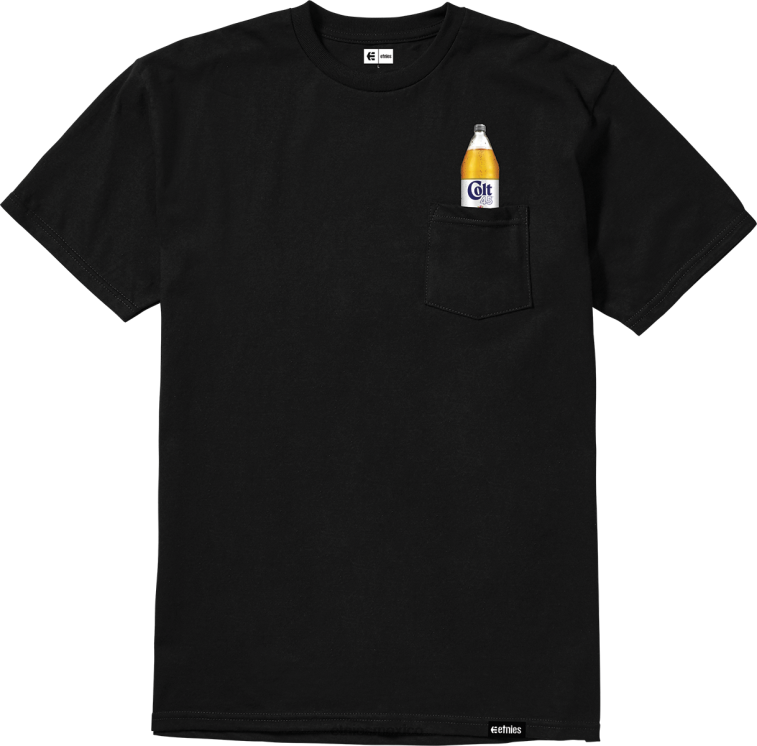 camiseta colt 45 pocket etnies negro LP80X762 Etnies negro