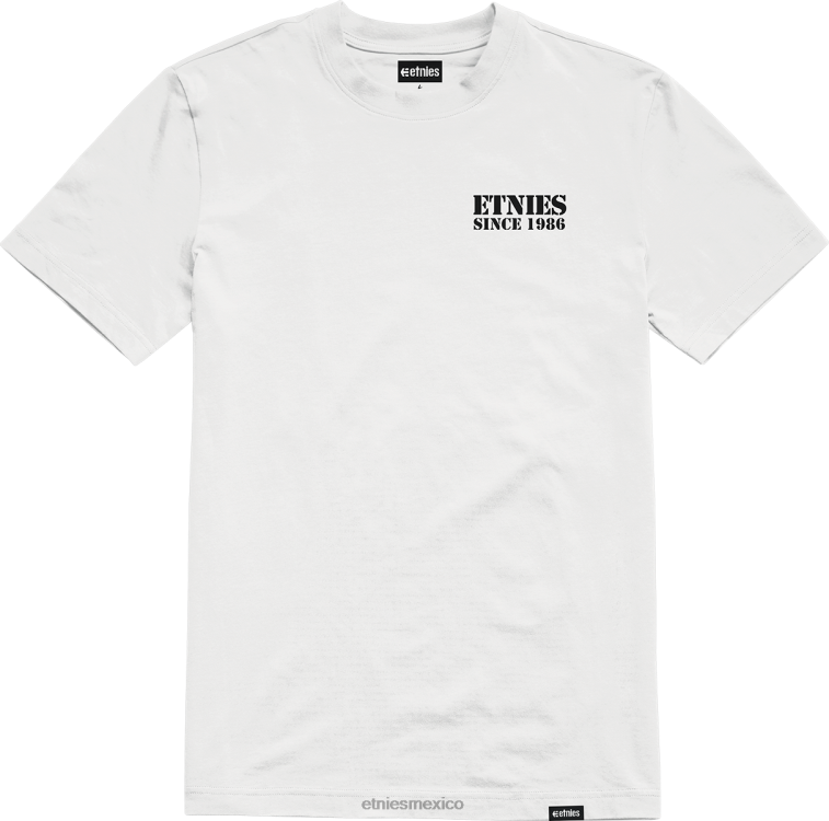 camiseta deportiva rebel blanca etnies LP80X780 Etnies blanco